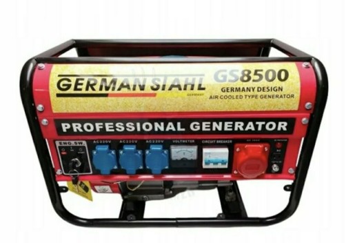 Zdjęcie oferty: Agregat generator Trójfazowy 3,5kw German Stahl  