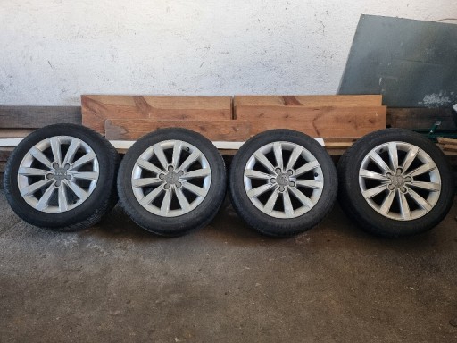 Zdjęcie oferty: Felgi audi 7jx16" ET 40 lato Good Year 205/55 R16