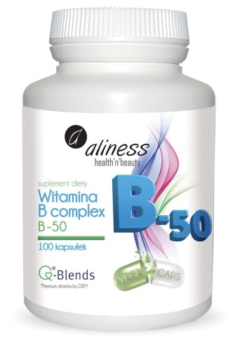 Zdjęcie oferty: Aliness witamina B complex B-50 100kaps