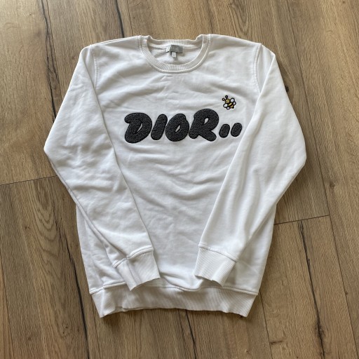 Zdjęcie oferty: Dior Bluza biała crewneck 