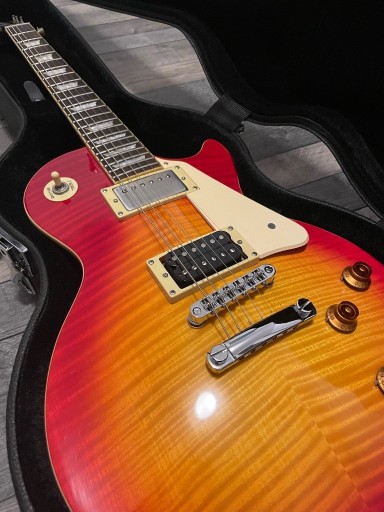 Zdjęcie oferty: Epiphone Les Paul Standard HC Burst - PRO osprzęt!