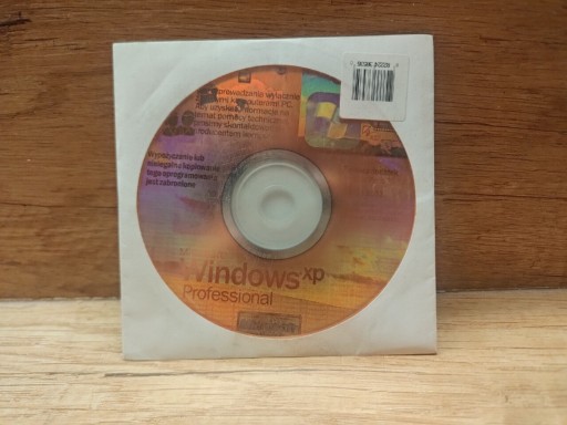 Zdjęcie oferty: Microsoft Windows XP Service Pack 2 PL wersja 2002 / płyta oryginalna