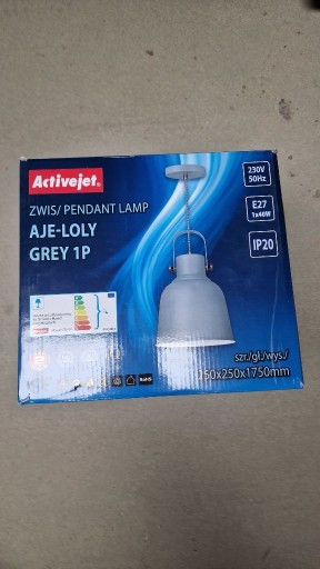 Zdjęcie oferty: Lampa Active Jet widząca Aje-Loly Grey 1P. Nowa