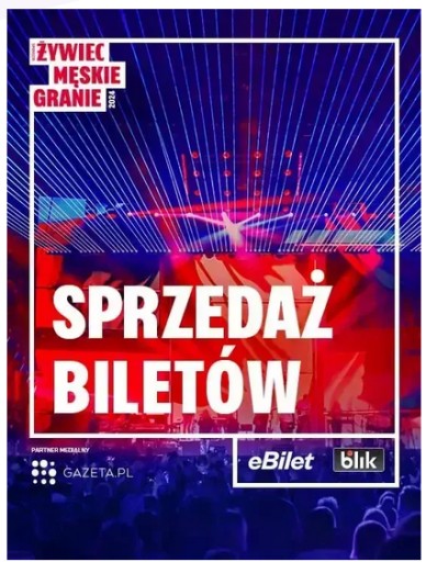 Zdjęcie oferty: 2 Bilety na koncert w SOBOTĘ KRAKÓW 10.08.2024