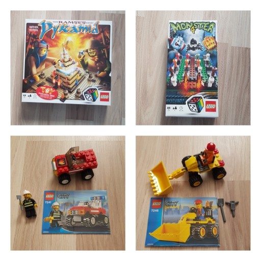 Zdjęcie oferty: Różne Zestawy LEGO z instrukcjami