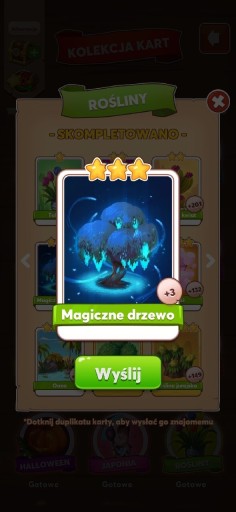 Zdjęcie oferty: Karta MAGICZNE DRZEWO