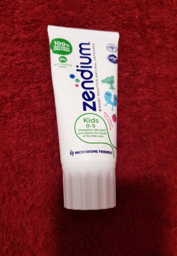 Zdjęcie oferty: Zendium Kids 0-5 pasta do zębów mlecznych 50 ml