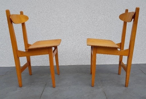 Zdjęcie oferty: Para krzeseł projekt M. Chomentowska lata 50 
