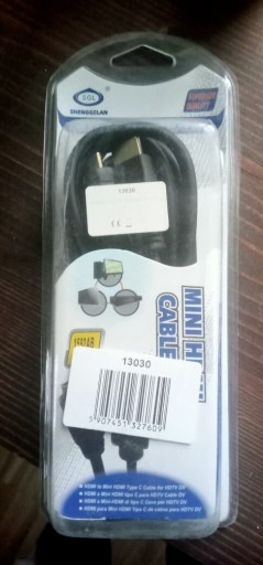 Zdjęcie oferty: Kabel HDMI mini HDMI HDTV dv 3m 