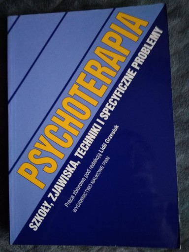 Zdjęcie oferty: Psychoterapia-red. Lidia Grzesiuk