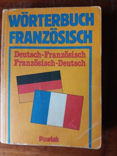Zdjęcie oferty: Słownik niemiecko-francuski i francusko-niemiecki