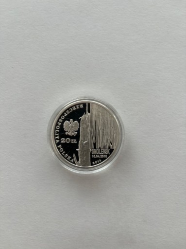 Zdjęcie oferty: Moneta srebrna 20zl Smoleńsk