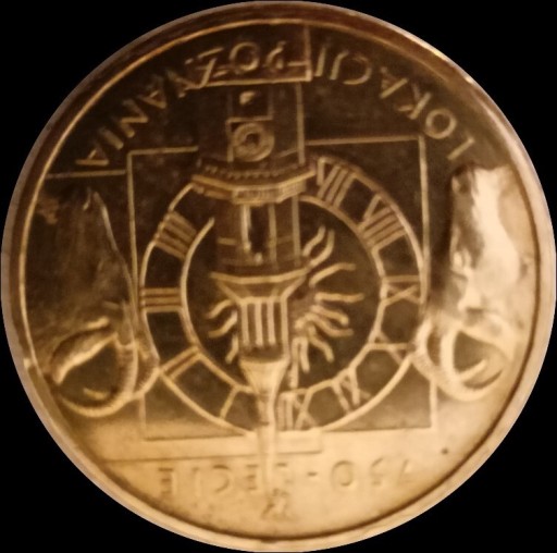 Zdjęcie oferty: Moneta z okazji 750-lecia lokacji Poznania