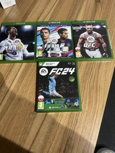 Zdjęcie oferty: 4 Gry Xbox one x series