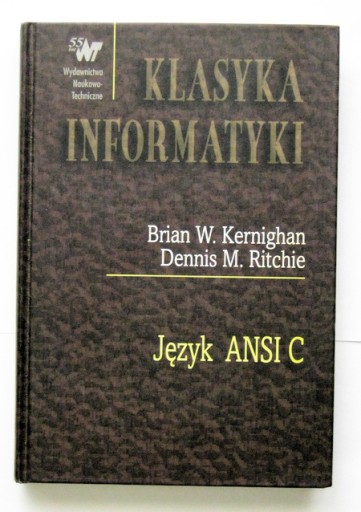 Zdjęcie oferty: Język ANSI C. Klasyka informatyki