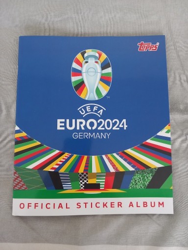 Zdjęcie oferty: Pusty Album Topps EURO 2024 Niemcy + 6 naklejek