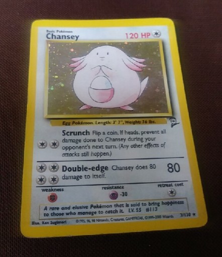 Zdjęcie oferty: Chansey  Rare Holo