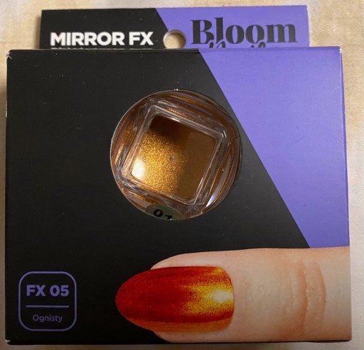 Zdjęcie oferty: BLOOM - Pylek efekt lustrzany do paznokci Ognisty