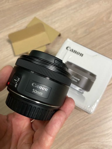 Zdjęcie oferty: Obiektyw Canon EF 50MM 1.8 STM Nowy Okazja