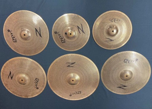Zdjęcie oferty: Komplet talerzy Bronze Buffet Zildjian do cichego grania w zestawie