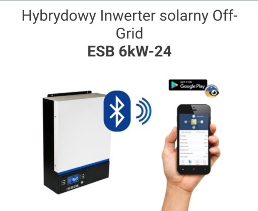 Zdjęcie oferty: Hybrydowy Inwerter solarny Off-Grid ESB 6kW-24