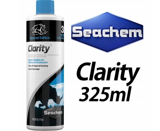 Zdjęcie oferty: Seachem Clarity 325ml - klaruje wodę 30% gratis