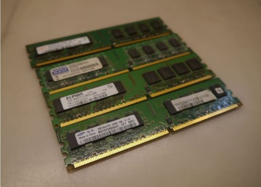 Zdjęcie oferty: Kość pamięci DDR2 2GB Pamięć RAM Dimm Do PC 800MHz