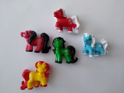 Zdjęcie oferty: Kucyki sprzed ery My Little Pony. 5 figurek.