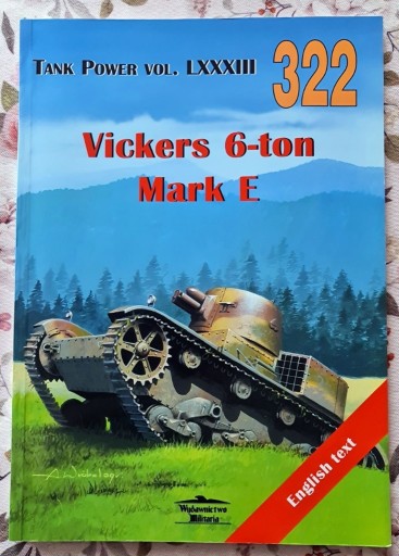 Zdjęcie oferty: Vickers 6-ton Mark E Janusz Ledwoch