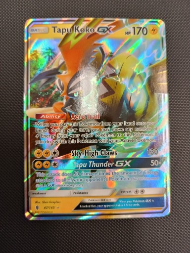 Zdjęcie oferty: Tapu Koko GX (GRI 47)