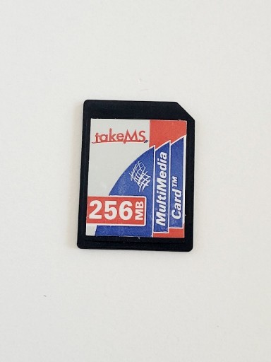 Zdjęcie oferty: Karta pamięci MultiMedia Card 256 mb takeMS