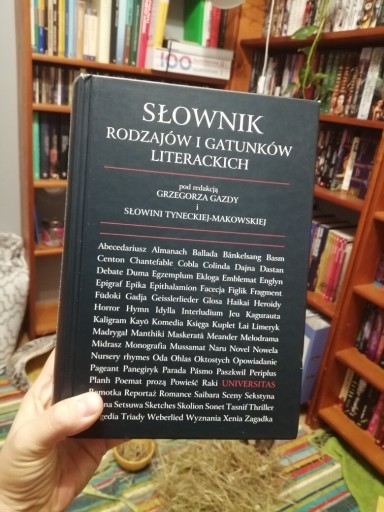 Zdjęcie oferty: Słownik rodzajów i gatunków literackich