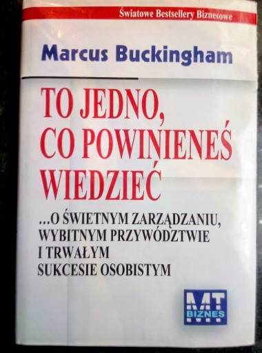 Zdjęcie oferty: Buckingham: To jedno, co powinieneś wiedzieć