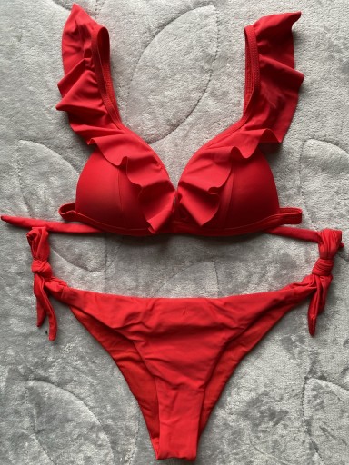 Zdjęcie oferty: Nowy strój kąpielowy, czerwony, rozmiar S
