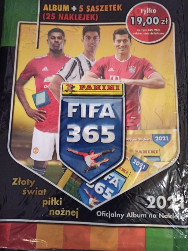 Zdjęcie oferty: FIFA 365 Panini 2021 Album naklejki nowy 