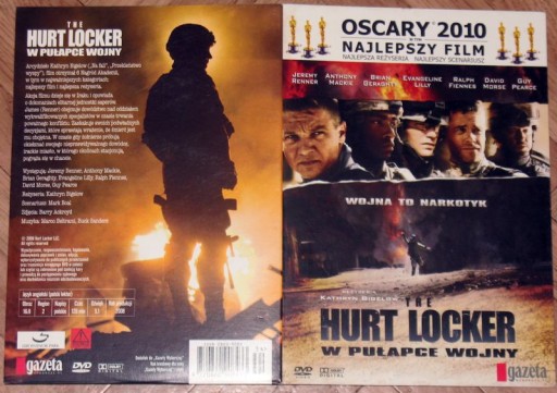 Zdjęcie oferty: DVD Hurt Locker w pułapce wojny NOWY