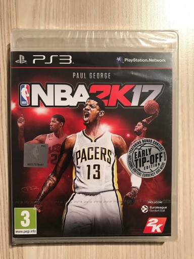 Zdjęcie oferty: NBA 2k17 PS3 Nowa FOLIA Premierowa