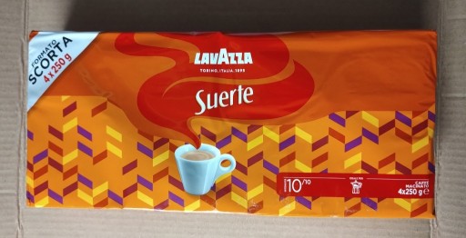 Zdjęcie oferty: LAVAZZA SUERTE kawa mielona 250 g IT