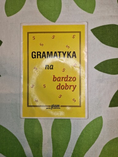 Zdjęcie oferty: Książka "Gramatyka na bardzo dobry"