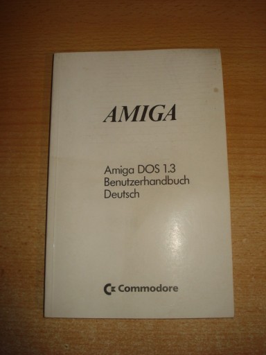 Zdjęcie oferty: Instrukcja Amiga 500 DOS 1.3