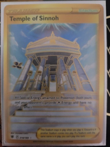 Zdjęcie oferty: Temple Of Sinnoh Secret Rare Pokémon TCG