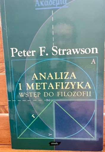 Zdjęcie oferty: Analiza i metafizyka. Wstęp do filozofii -Strawson