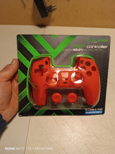 Zdjęcie oferty: Skórka obudowa etui na kontroler Battletron PS5