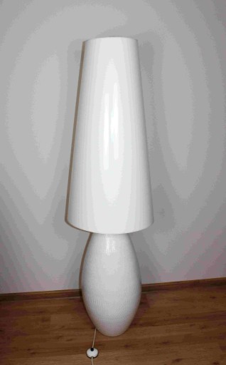 Zdjęcie oferty: Lampa podłogowa, ceramika, wys.159 cm, vintage