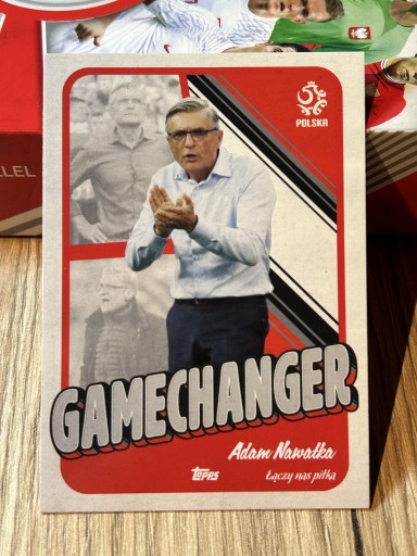 Zdjęcie oferty: Topps Polska Adam Nawałka Gamechanger