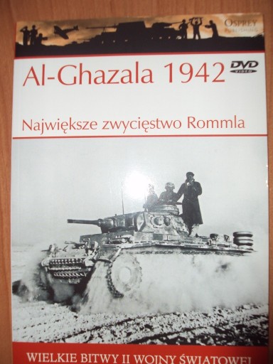 Zdjęcie oferty: WIELKIE BITWY II WOJNY ŚWIATOWEJ AL-GHAZALA 1942