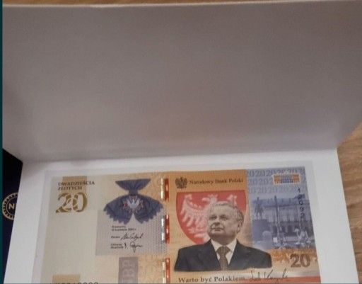 Zdjęcie oferty: 3 banknoty NBP Kaczynski Ochrona granicy Kopernik