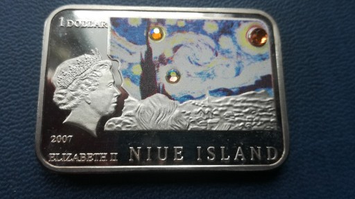 Zdjęcie oferty: Niue Island 1 dolar 2007 - replika