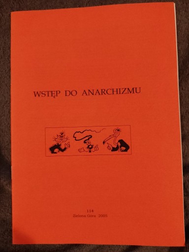 Zdjęcie oferty: broszura WSTĘP DO ANARCHIZMU anarchizm