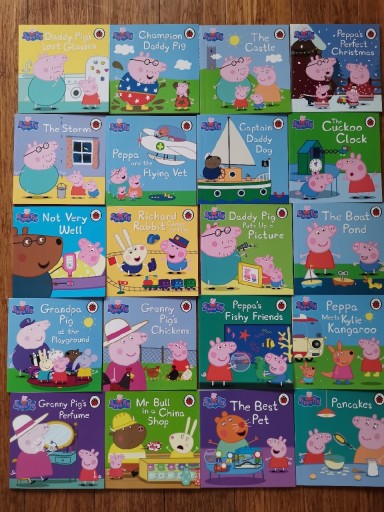 Zdjęcie oferty: 20 książeczek świnka peppa po angielsku